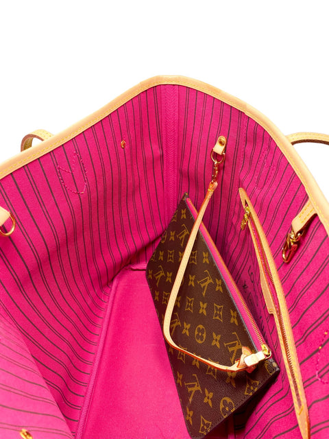 Bolso "Monogram Neverfull MM with Pouch"