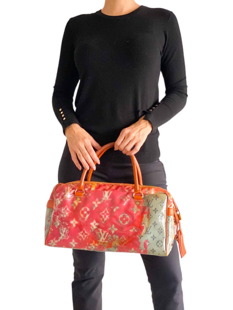 Bolso "Louis Vuitton x Richard Prince Monogram Pulp Weekender"