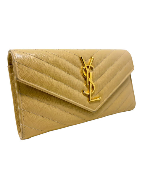 Billetera "Cassandre Matelassé Large Flap Wallet"