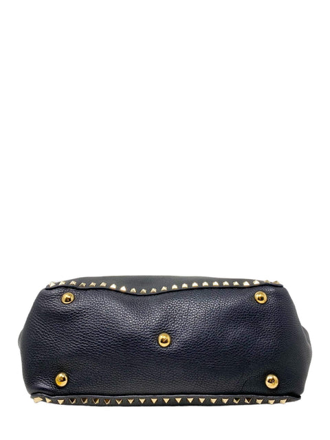 Bolso "Medium Grainy Calfskin Rockstud Bag"