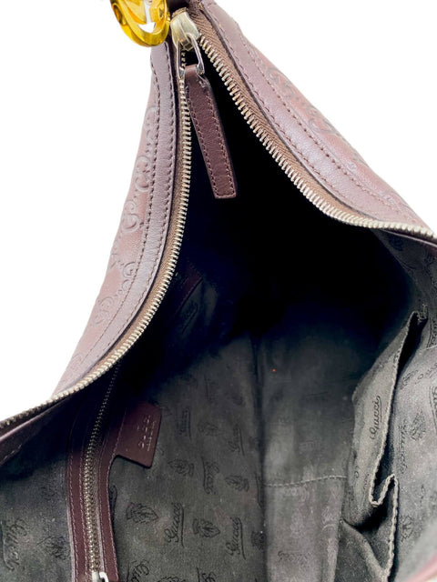 Bolso "Guccissima Twins Hobo"