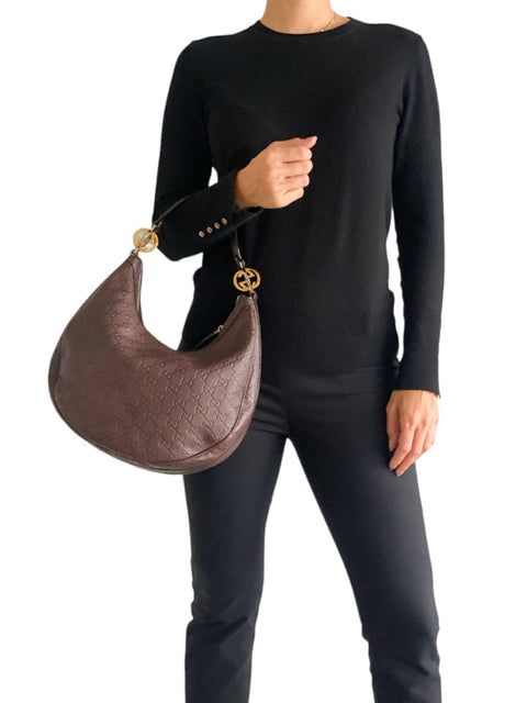 Bolso "Guccissima Twins Hobo"